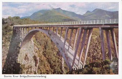 PC29654 Storms River Bridge. Stormsrivierbrug. R. Ryan