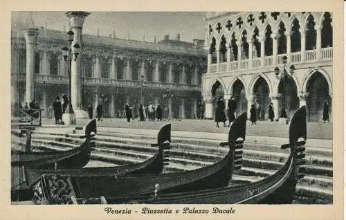 PC33845 Venedig. Platz und Dogenpalast. A. Kroketten