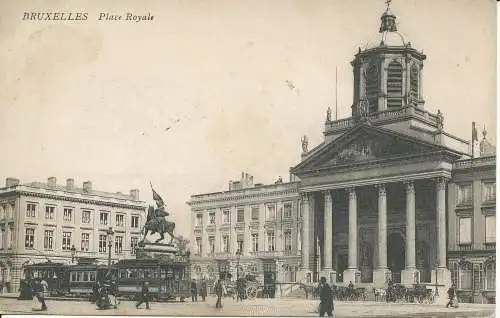 PC32132 Brüssel. Place Royale