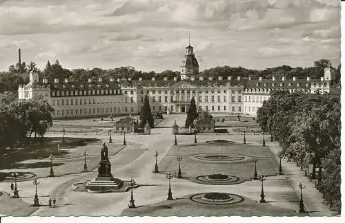 PC32040 Karlsruhe i. B. Schloss. Landesmuseum. Rolf Kellner. J. Velten. RP