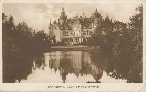 PC31962 Buckeburg. Palais der Furstin Mutter. Cramers