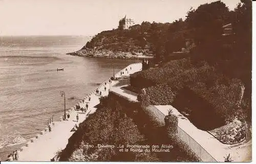 PC33466 Dinard. Die Promenade des Allies und die Pointe du Moulinet. C. A. P. RP. N