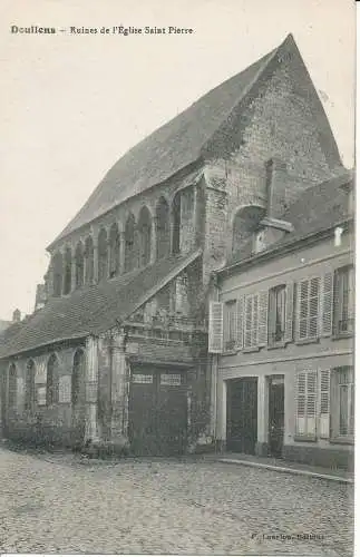 PC33817 Doullens. Ruinen der Peterskirche. P. Lourlon