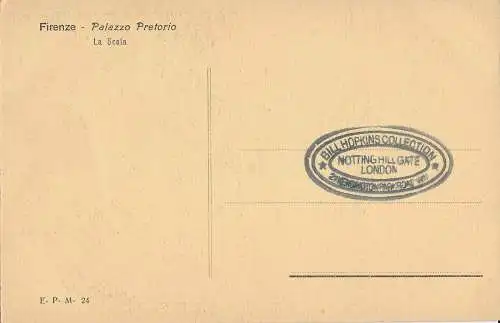 PC29933 Florenz. Palazzo Pretorio. Die Leiter. B. Hopkins