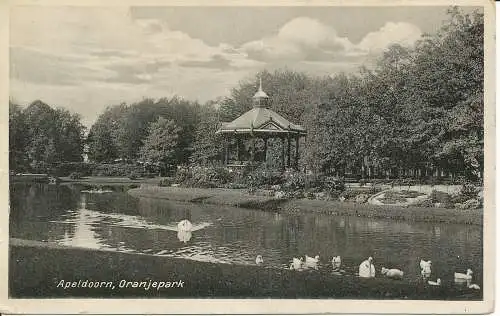 PC32214 Apeldoorn. Oranjepark. 1932