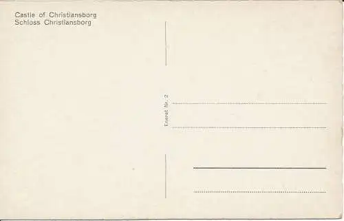 PC29774 Schloss Christiansborg. Eneret. Nr. 2