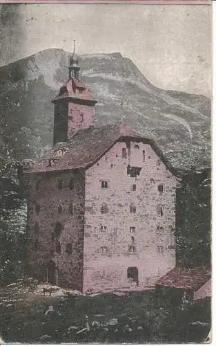 PC33685 Das Hospiz im Simplon. Schweizer Alpen