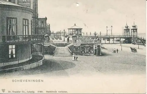 PC32156 Scheveningen. Trenkler. 1902