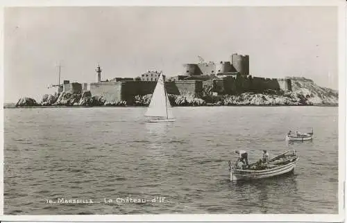 PC34048 Marseille. Das Schloss von lf. Der Storch. Nr. 16