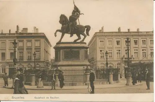 PC33468 Brüssel. Godefroid de Bouillon. Nels. Nr. 37