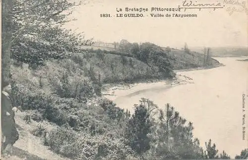 PC30133 Die malerische Bretagne. Die Gilde. Tal des Argenon. A. Waron. Nr. 1