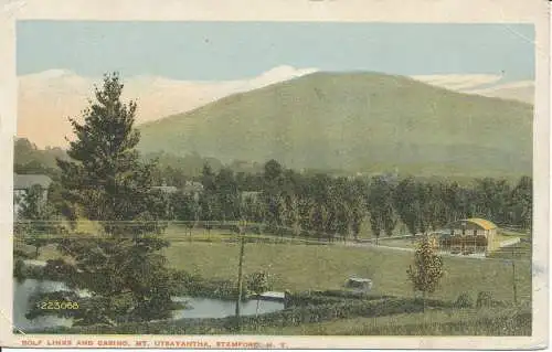 PC33702 Golf Links und Casino. Mt. Utsayantha. Stamford. Nr. Y. 1931