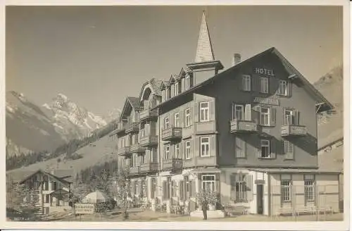 PC34254 Murren. Hotel Jungfrau. Gspaltenhorn. Gyger. Nr. 5800