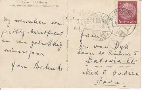 PC32157 Essen. Lichtburg. Rolf Kellner. August Gunkel. Nr. 4419. 1935