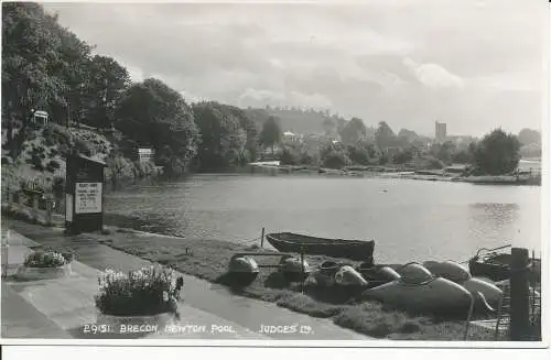 PC34446 Brecon. Newton Pool. Judges Ltd. Nr. 29151. RP