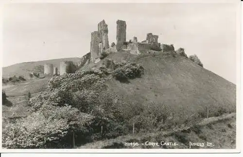 PC34443 Corfe Castle. Judges Ltd. Nr. 22495. RP