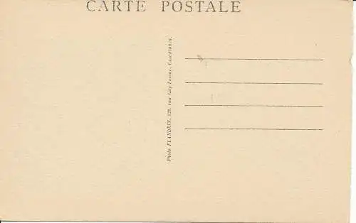 PC33539 Casablanca. Paris Avenue und Postpaketbüro. Flandrin. Nr. 38