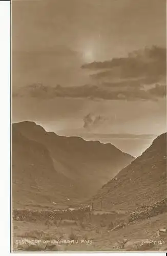 PC34602 Top of Llanberis Pass. Judges Ltd. Nr. 5092. RP