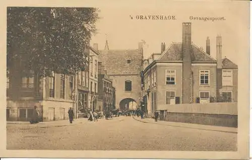 PC32359 Gravenhag. Gevangenpoort. Großer Friedensbasar