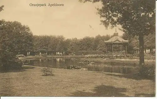 PC31990 Oranjepark Apeldoorn. Gebr. ter Hoffstedde. 1924