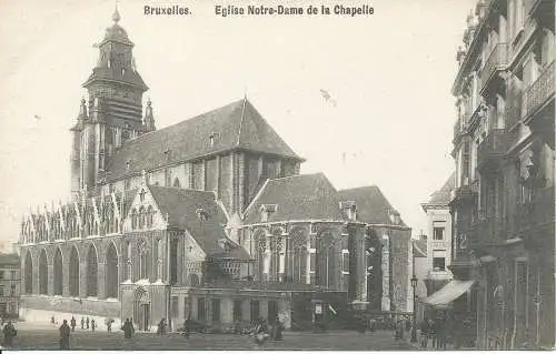 PC33580 Brüssel. Kirche Notre Dame de la Chapelle