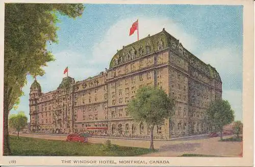 PC34044 Das Windsor Hotel. Montreal. Kanada