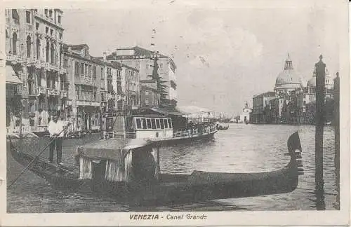 PC34307 Venedig. Canal Grande. 1926