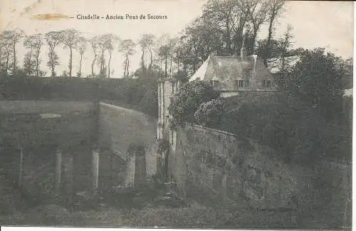 PC34018 Zitadelle. Alte Rettungsbrücke. L. Menard