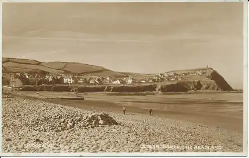 PC34499 Borth. Die Landzunge. Judges Ltd. Nr. 27538. RP