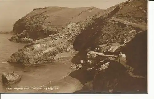 PC34802 Barrars Head. Tintagel. Judges Ltd. Nr. 7581. RP