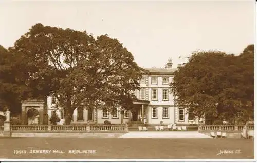 PC34711 Sewerby Hall. Bridlington. Judges Ltd. Nr. 19913. RP