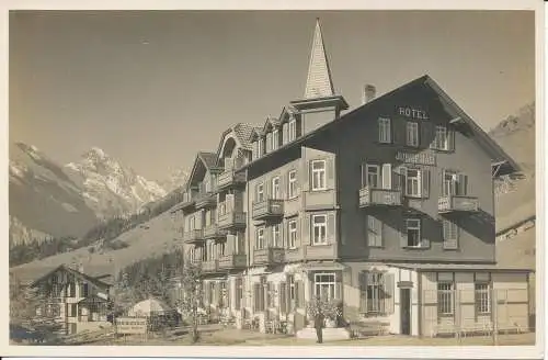 PC34258 Murren. Hotel Jungfrau. Gspaltenhorn. Gyger. Nr. 5800