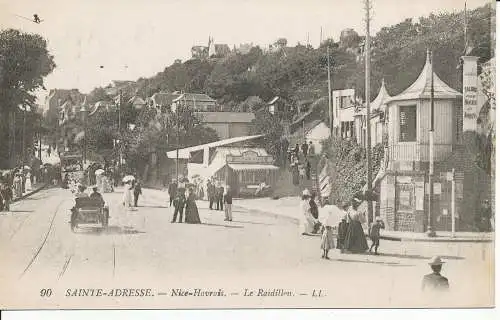 PC34220 Sainte Adresse. Schönes Havrais. Das Raidillon. Levy Fils. Nr. 90