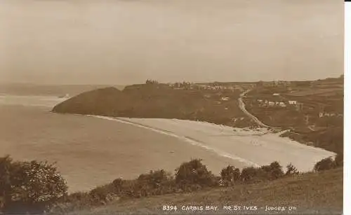 PC34718 Carbis Bay. Nr. St. Ives. Judges Ltd. Nr. 8394. RP