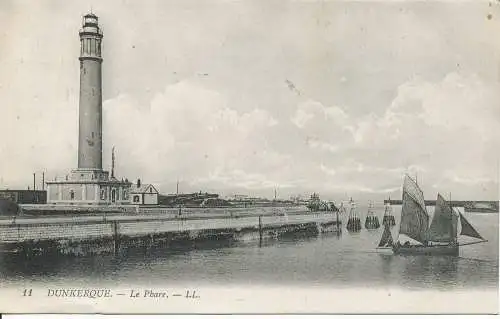 PC34242 Dünkirchen. Der Leuchtturm. Levy Fils. Nr. 11