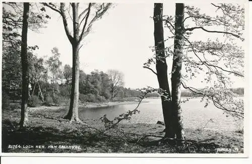 PC34485 Loch Ken. Neuer Galloway. Judges Ltd. Nr. 21764. RP