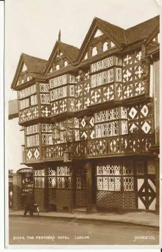 PC34671 The Feathers Hotel. Ludlow. Judges Ltd. Nr. 21054. RP