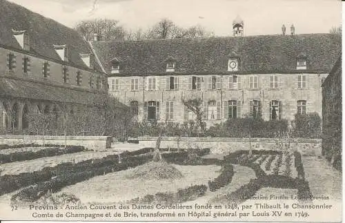 PC33420 Provins. Ehemaliges Kloster der Cordelieres-Damen. Catala Preres. Nr. 72