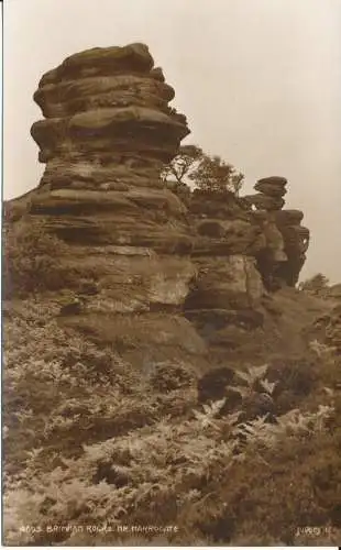 PC34549 Krimham Rocks. Nr. Harrogate. Judges Ltd. Nr. 4693. RP