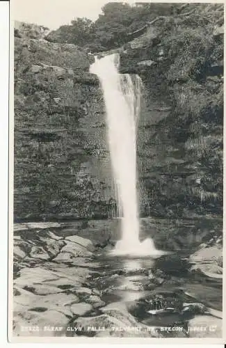 PC34470 Blean Glyn Falls. Talybont. Nr. Brecon. Judges Ltd. Nr. 22322. RP