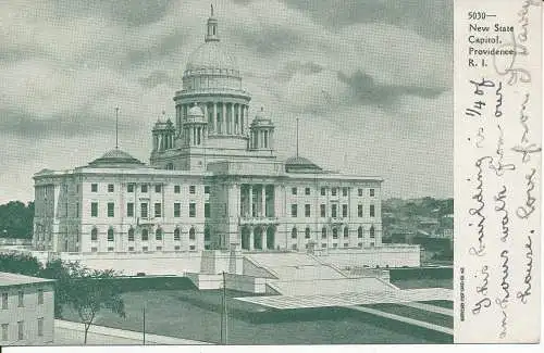 PC34358 New State Capitol. Providence. R.I. Nr. 5030