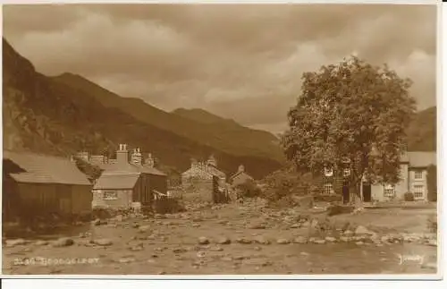 PC34666 Beddgelert. Judges Ltd. Nr. 3538. RP