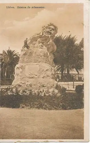 PC34399 Lissabon. Statue des Adamastor. G. und F