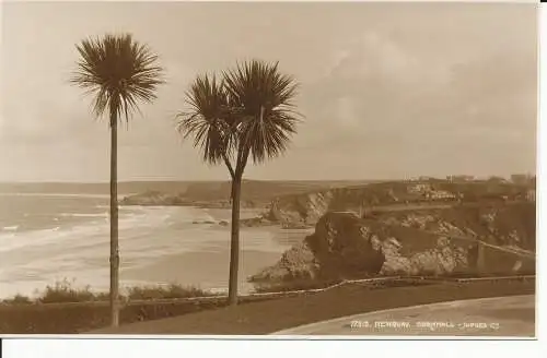 PC34806 Newquay. Cornwall. Judges Ltd. Nr. 17512. RP