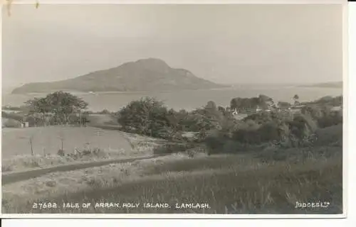 PC34424 Isle of Arran. Holy Island. Lamlash. Judges Ltd. Nr. 27682. RP