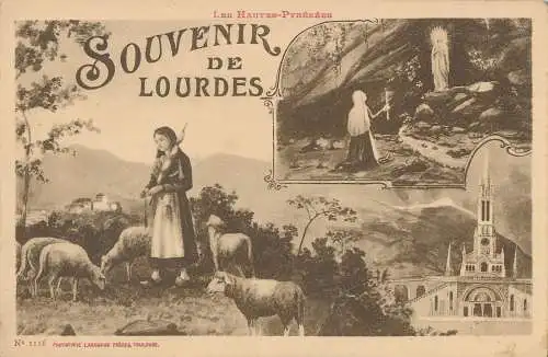 PC34504 Souvenir de Lourdes. Fototypie. Nr. 116