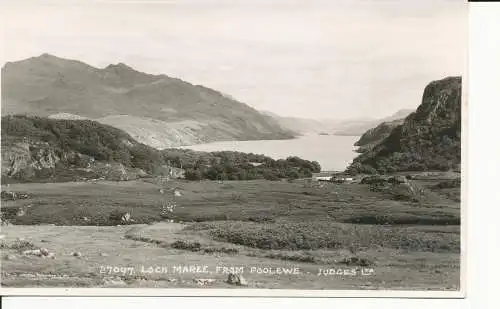 PC34414 Loch Maree von Poolewe. Judges Ltd. Nr. 27097. RP