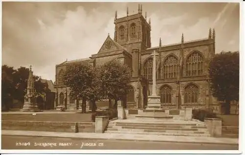 PC34792 Sherborne Abbey. Judges Ltd. Nr. 23084. RP