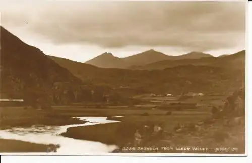 PC34675 Snowdon aus Lledr Valley. Judges Ltd. Nr. 5534. RP