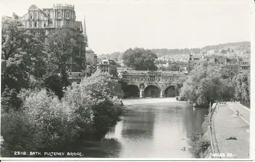 PC34528 Bad. Pulteney Bridge. Judges Ltd. Nr. 23118. RP